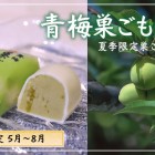 季節限定巣ごもり
青梅巣ごもり (4月下旬~9月上旬)