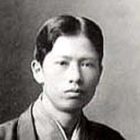 菱田春草(1874~1911)
明治7年、飯田・仲之町の生まれです。
代表作は『落葉』、『黒き猫』など